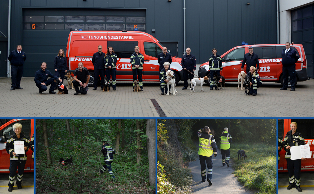 Fotos: Feuerwehr-Rettungshundestaffel Frankfurt am Main - Marcus Fritzinger