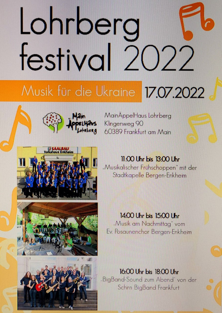 Lohrbergfestival 2022 Flyer