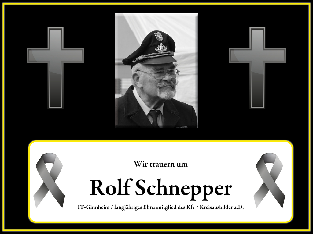 Traueranzeige Rolf Schnepper