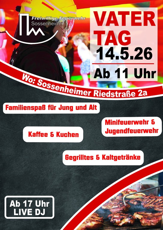 2026 Vatertag Plakat